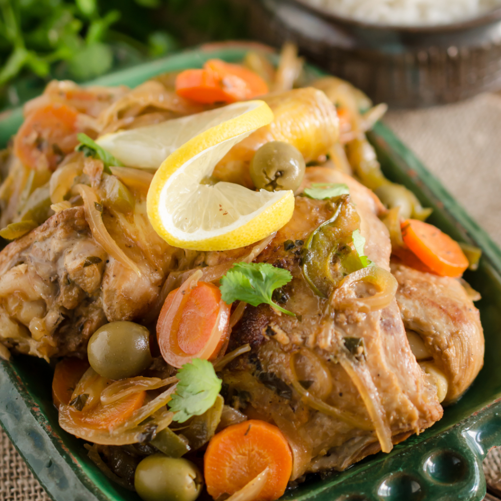 Cuisine sénégalaise - Poulet Yassa