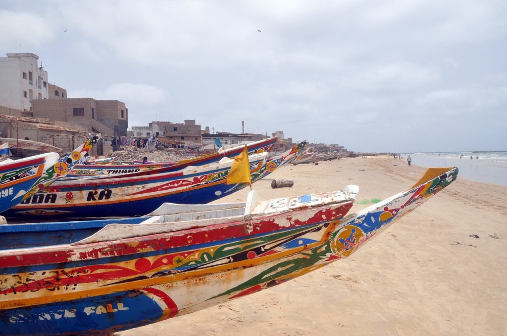 Plage au Sénégal